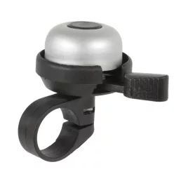 Csengő 33mm alu. műa. ezüst | ding/dong