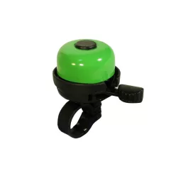 Csengő 40mm acél/műa v.zöld