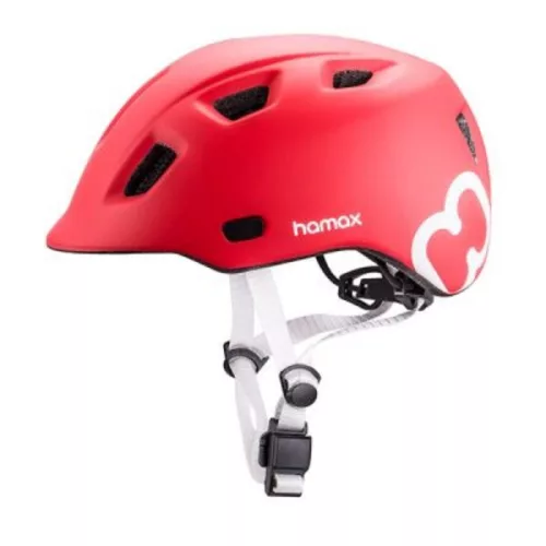 Hamax thundercap 47-52 | piros/fehér junior sisak