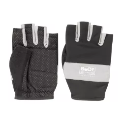Kesztyű bw87 fek/szürke s | fitness fekete/szürke s