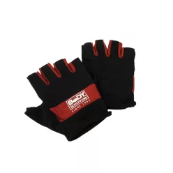 Kesztyű bw87 fek/piros m | fitness fekete/piros m