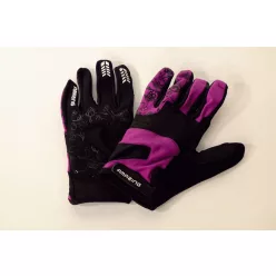 Kesztyű xxl hosszú lila/ | fekete