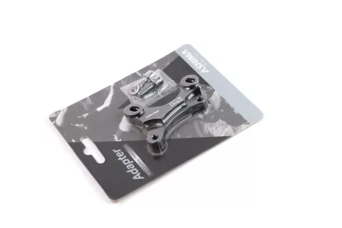 Ashima tárcsafék adapter  IS-IS F:180mm R:160mm/CNC AU11