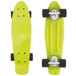 Penny Board - 55cm - Fekete/Lemon színben