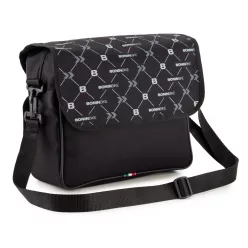 Táska egy oldali vállpánttal fekete,mérete: 29x10x25 cm