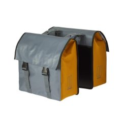 Basil-dupla-taska-Urban-Load-Double-Bag-Universal-Bridge-system-szurke-arany