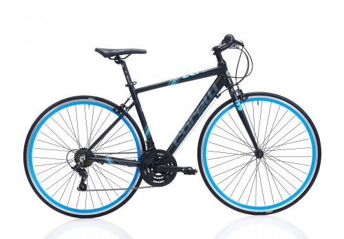 Corelli Fitbike Zero könnyűvázas fitness kerékpár 54 cm Grafit-Kék