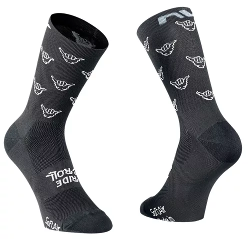 Zokni-NORTHWAVE-RIDEROLL-M-40-43-fekete