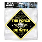 Gépjárműbe "BABA A FEDÉLZETEN!" tábla STAR WARS YODA