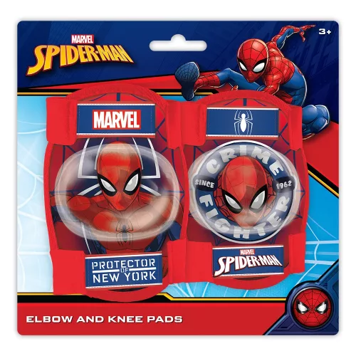 Disney védőfelszerelés - Térd- és könyökvédő - Pókember - Spider-Man