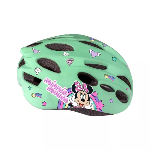 Disney gyerek sisak - Minnie egér - In Mold - sport - zöld - M (52-56cm)