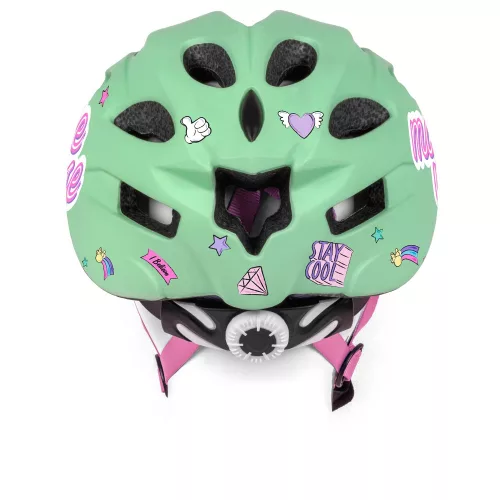 Disney gyerek sisak - Minnie egér - In Mold - sport - zöld - M (52-56cm)