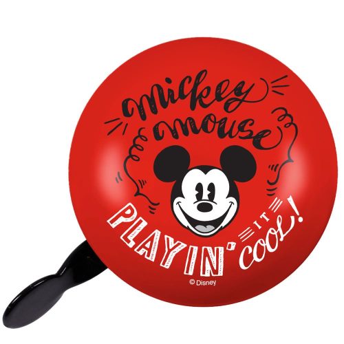 Disney retro nagy csengő - Mickey egér - piros