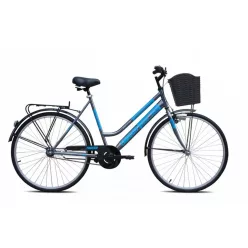   Adria Tracer 28" női városi 1 sebességes kerékpár - Grafit-Kék