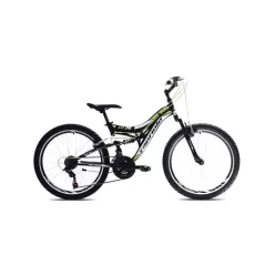 Capriolo-CTX-240-24-gyerek-kerekpar-Fekete-Feher-Zold