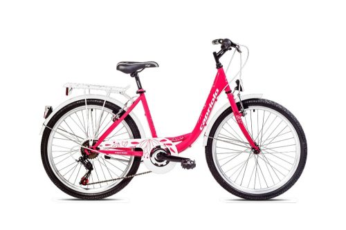 Capriolo Ella 24" lány gyerek kerékpár Rózsaszín