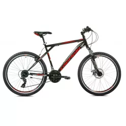   Capriolo Adrenalin 26" férfi MTB kerékpár 18" Fekete-Piros
