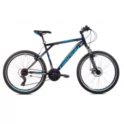   Capriolo Adrenalin 26" férfi MTB kerékpár 20" Fekete-Szürke-Kék