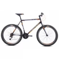   Capriolo Attack Man 26" férfi MTB kerékpár 20"-os vázzal - Fekete-Narancs