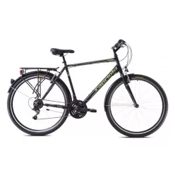   Capriolo Sunrise Man férfi trekking kerékpár Fekete-Zöld 20"