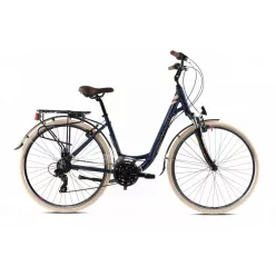 Capriolo Elegance V női trekking kerékpár 18" Kék