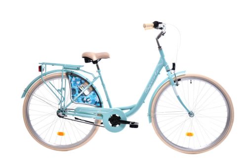 Capriolo Diana női agyváltós városi kerékpár 18" Türkiz