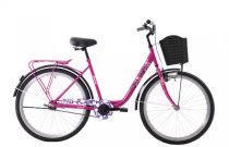   Adria Melody 26" női 1 sebességes városi kerékpár - Pink