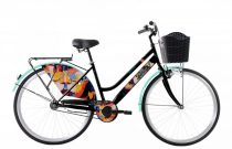   Adria Jasmin 28" női városi 1 sebességes kerékpár - Fekete