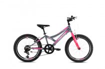   Capriolo Diavolo 200 20" gyerek kerékpár Grafit-Rózsaszín