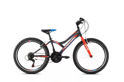 Capriolo-Diavolo-400-24-fiu-gyerek-kerekpar-Grafit-Piros