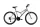 Capriolo Diavolo 600 26" férfi MTB kerékpár 19" Grafit-Zöld 2020