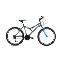   Capriolo Diavolo 600 26" férfi MTB kerékpár 19" Grafit-Kék 2020