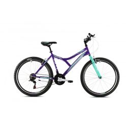   Capriolo Diavolo 600 26" női MTB kerékpár 17" - Lila-Menta