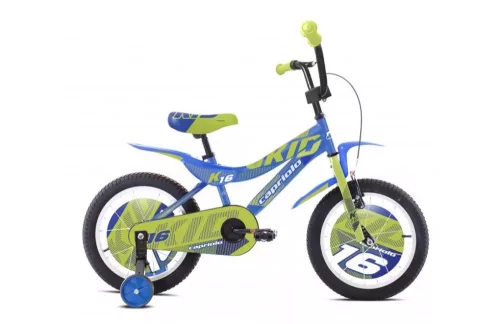 Capriolo-Kid-16-fiu-gyerek-kerekpar-Kek-Zold