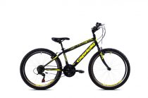   Capriolo Rapide 240 24" gyerek kerékpár Fekete-Sárga 2021