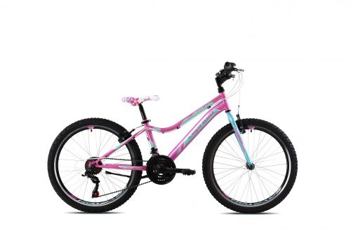 Capriolo Diavolo DX 400 24" lány gyerek kerékpár Rózsaszín
