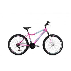   Capriolo Diavolo 600 DX FS 26" női MTB kerékpár 15" Rózsaszín-Türkiz 2021