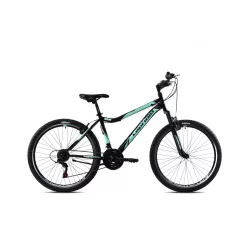   Capriolo Diavolo 600 DX FS 26" férfi MTB kerékpár 17" Fekete-Kék 2021