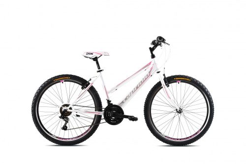Capriolo Passion Lady 26" női MTB kerékpár 17" Fehér-Rózsaszín 2021