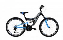   Capriolo CTX 240 24" fiú gyerek kerékpár - Fekete-Kék