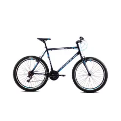  Capriolo Attack Man 26" férfi MTB kerékpár 22"-os vázzal - Fekete