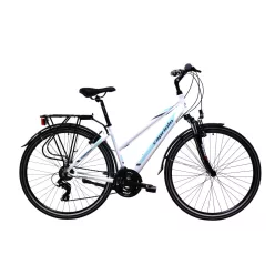   Capriolo Roadster Lady 1.0 - Női trekking kerékpár 17" Fehér-Menta