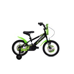 Capriolo-Mustang-14-gyerek-kerekpar-Fekete-Zold