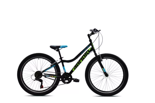 Capriolo-Diavolo-400-24-gyerek-kerekpar-Fekete-Zold-2025