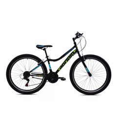   Capriolo Diavolo 600 26" férfi MTB kerékpár - Fekete-Zöld - 17"-os vázzal