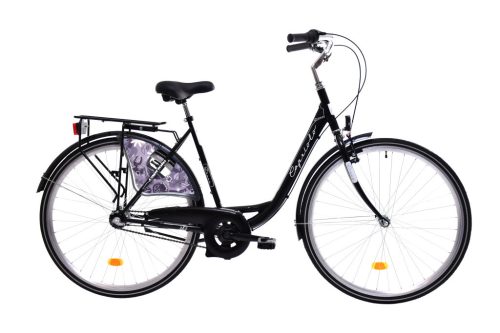 Capriolo Diana női agyváltós városi kerékpár 20" Fekete