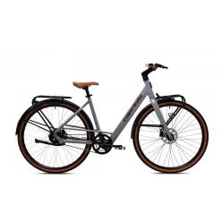   Capriolo E-bike Belt Drive szíjhajtásos pedelec kerékpár Világosszürke