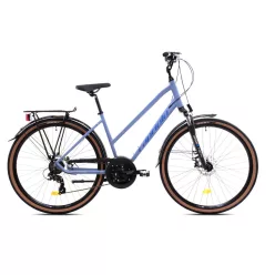   Capriolo Roadster Lady Trapez női trekking kerékpár 18" Világoskék