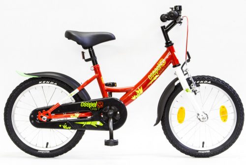 Csepel Drift 16" fiú kontrás gyermek kerékpár - Piros