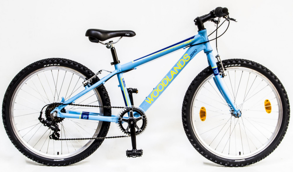 Kék Woodlands Zero gyerek bicikli - 24" - ALU - Kerékpár webshop